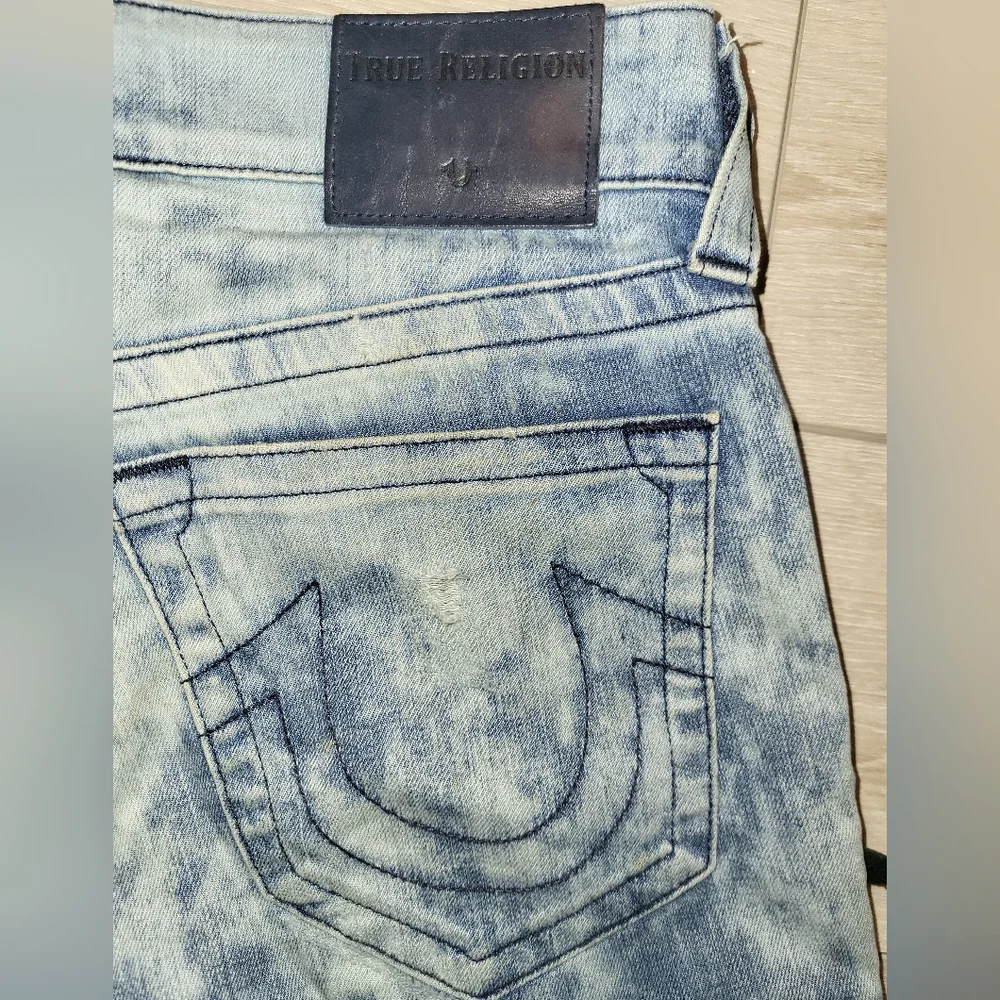 👖True Religion "Mick" Distressed Blue Jeans (32)W - Picture 4 of 16